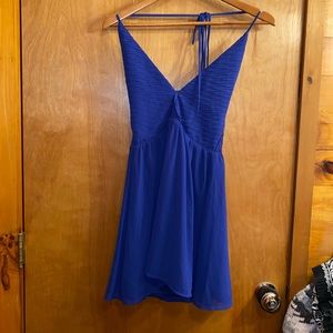 Tobi Royal Blue Halter Dress - Small - NWT